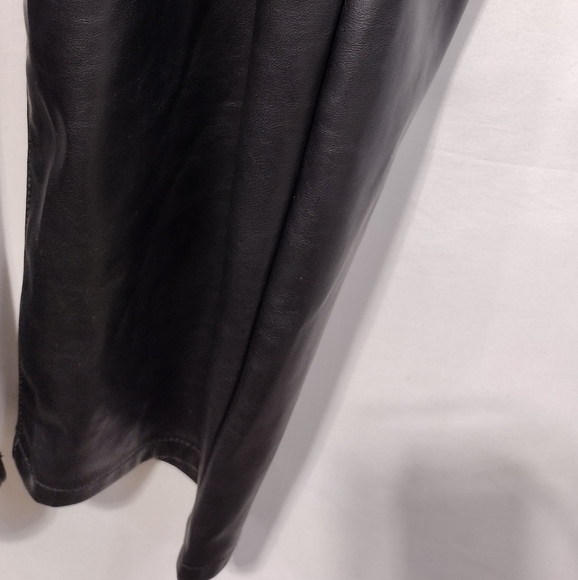 Torrid Faux Leather High Rise Ankle Pants Womens 22R Black Boho Retro 90s Y2K - Picture 5 of 9